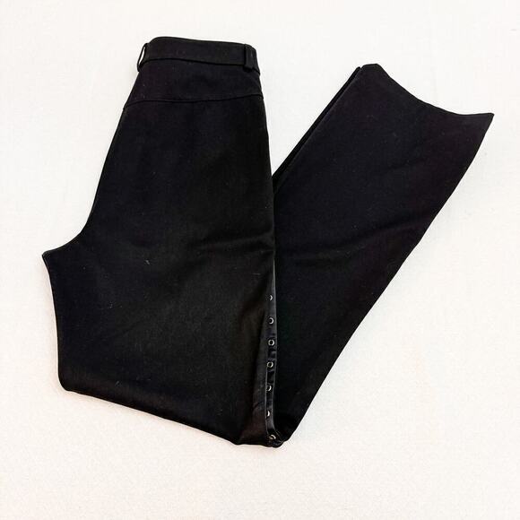 Kate Spade Black Slacks Live Colorfully Size 12 Pants - Picture 7 of 8